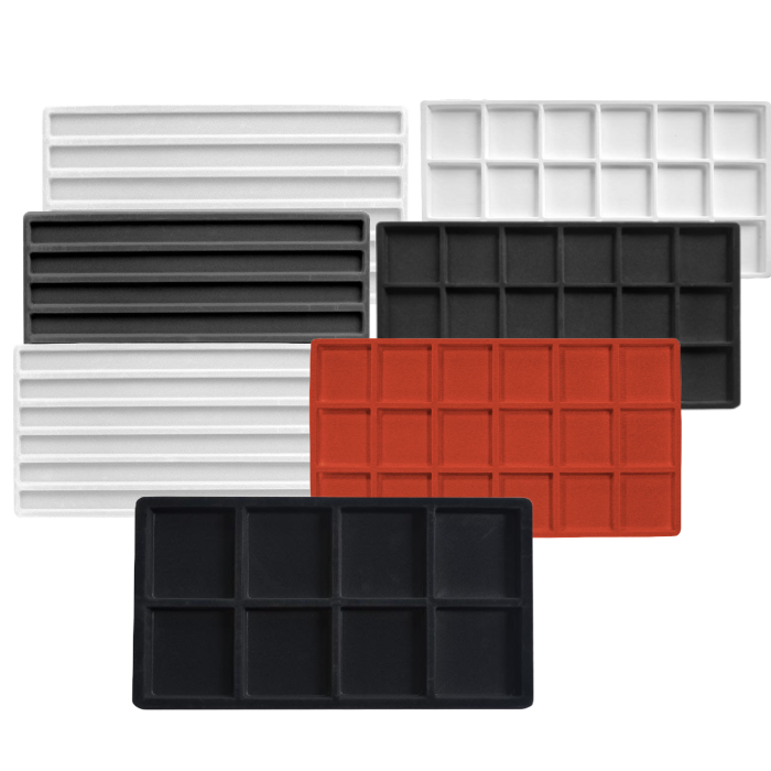 Jewelry Tray Liner Compartments