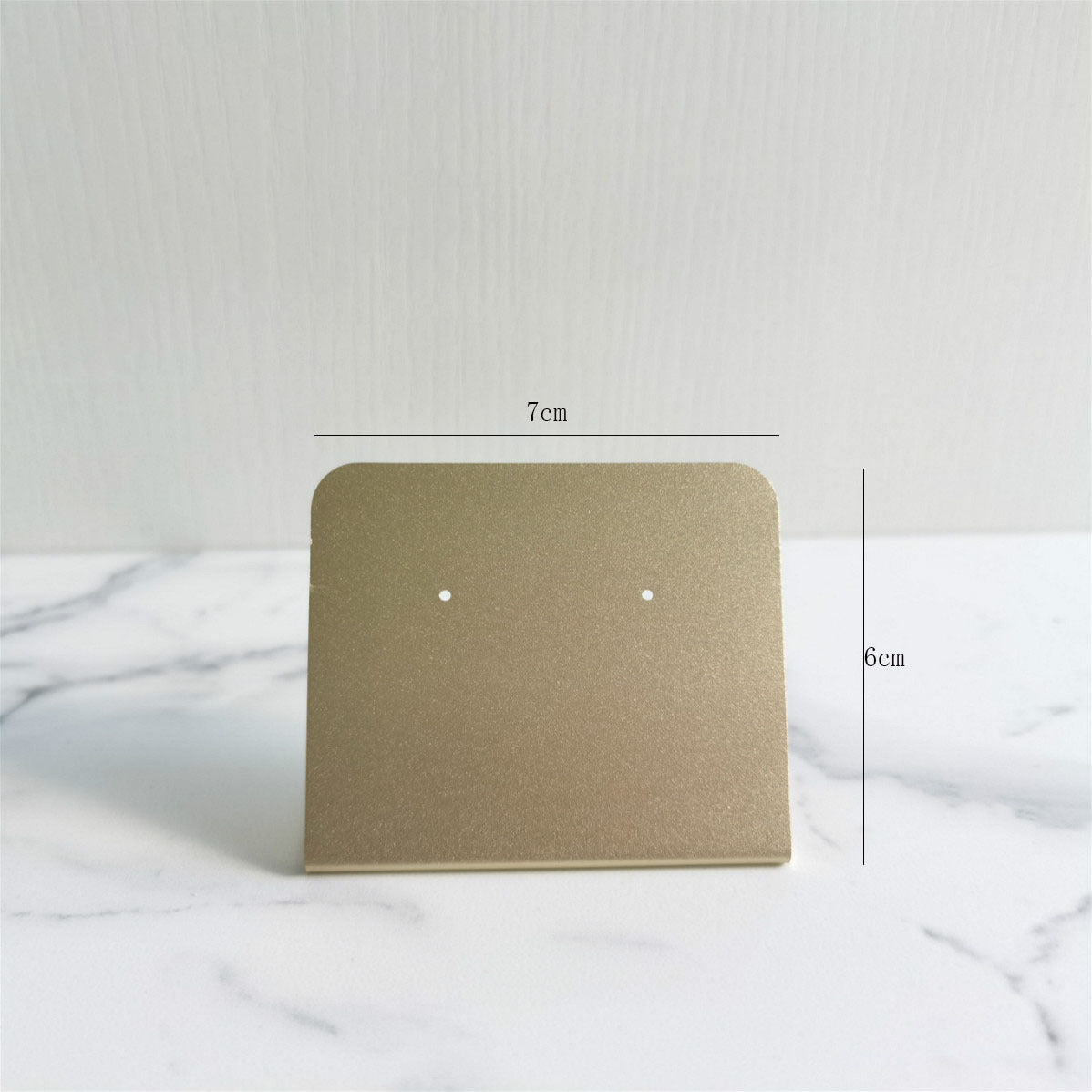 Luxury Gold Geometric Earring Display Stand