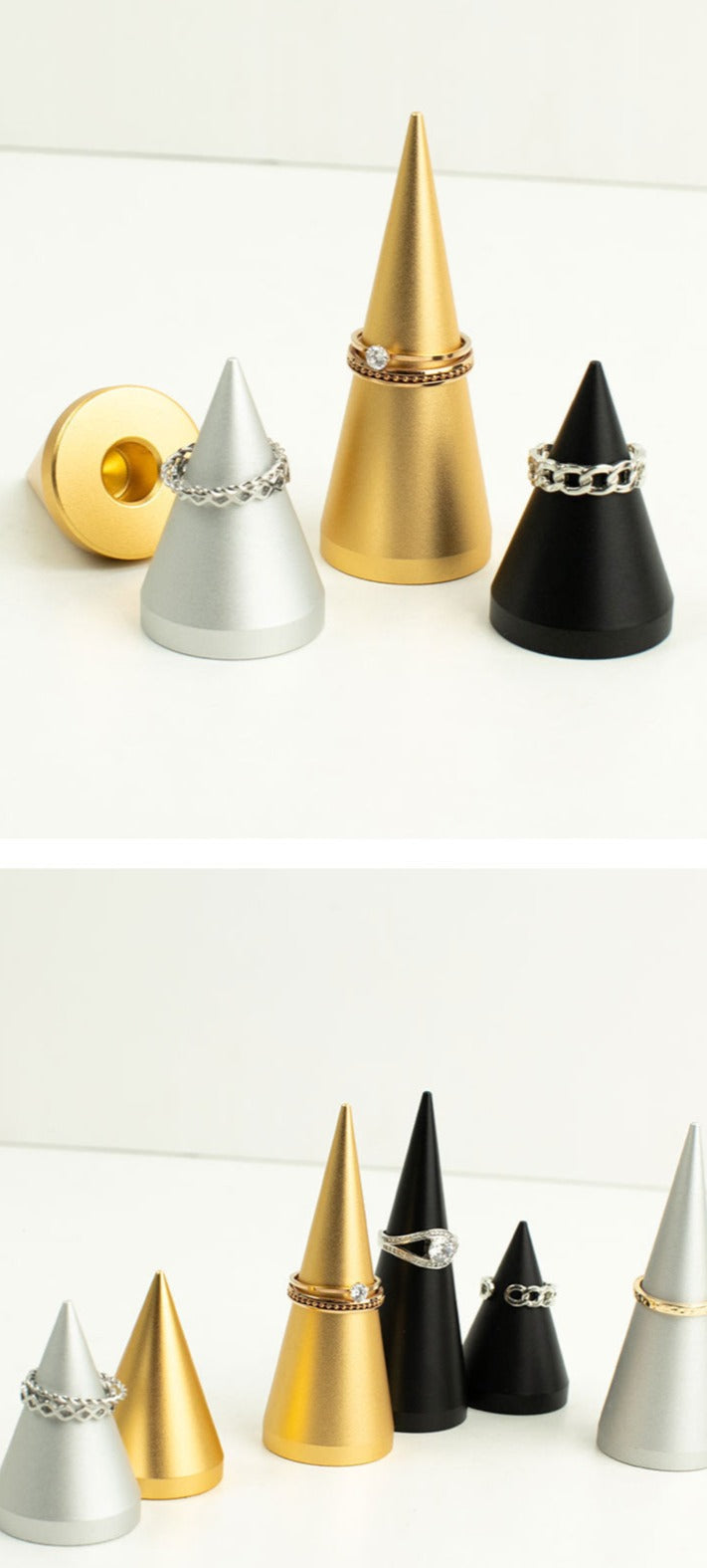 Large Luxury Ring Jewelry Holder Stand