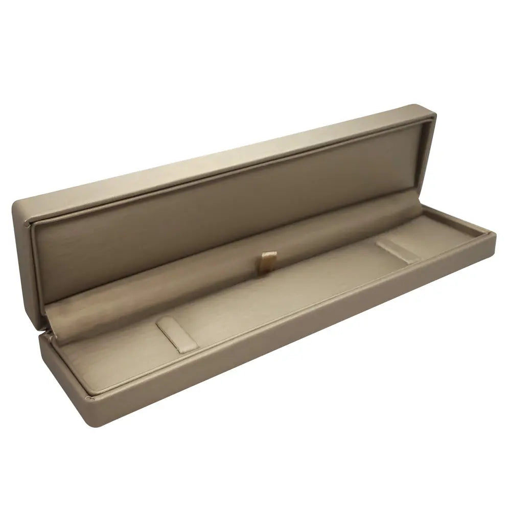 Bronze Leatherette Jewelry Bracelet / Watch Gift Boxes
