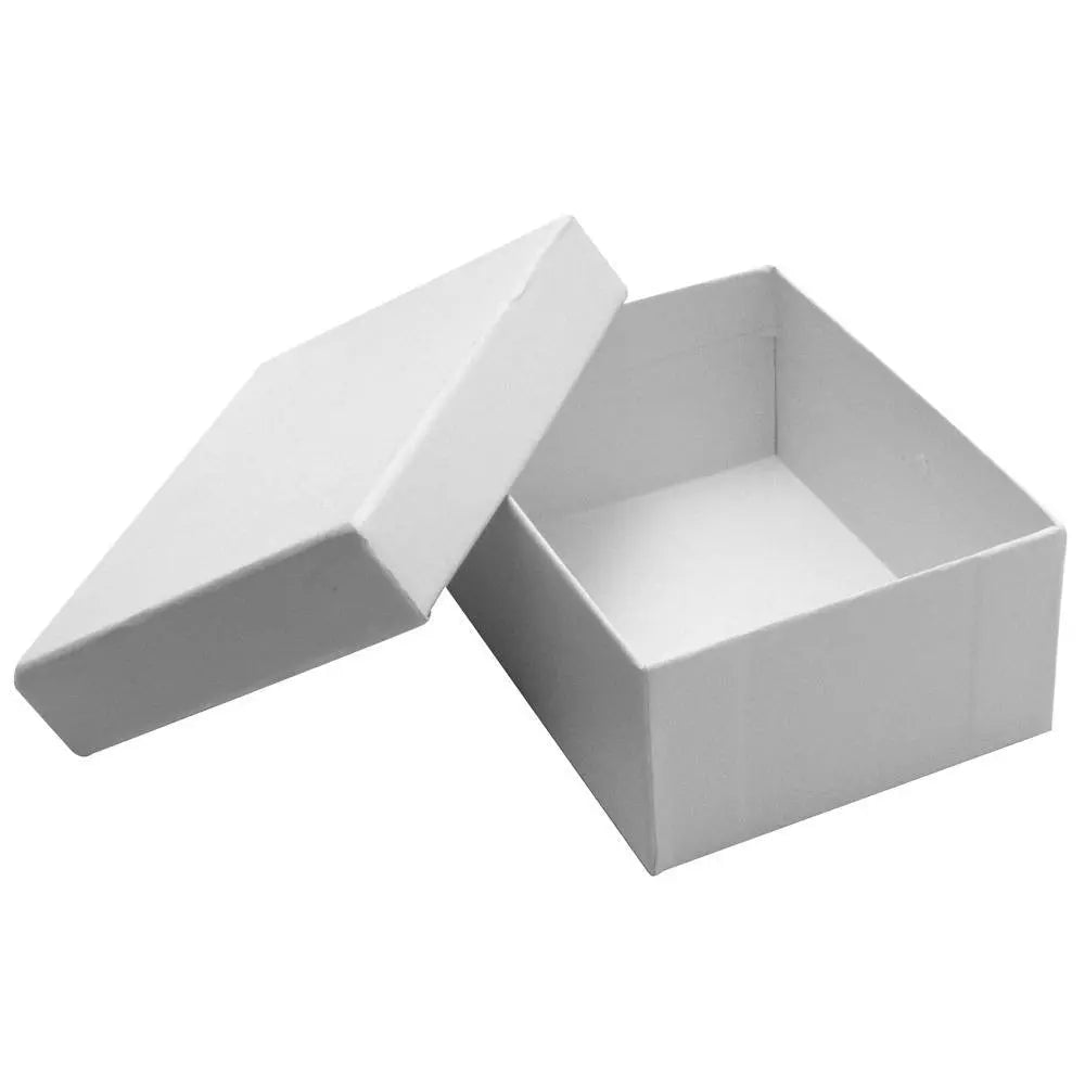 Black Rounded Corner Leatherette Pendant/Earring Box