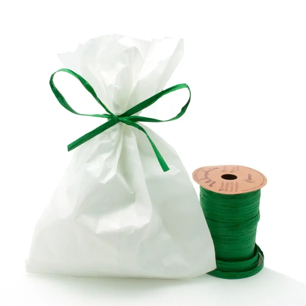 White Paper Gift Shopping Bags, 100 Per Pack, 6" x 9"