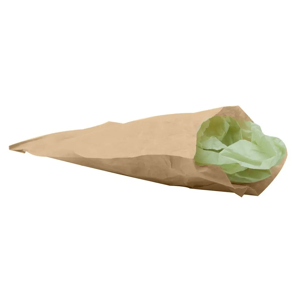 Brown Kraft Paper Gift Shopping Bags, 100 Per Pack, 5" x 7"