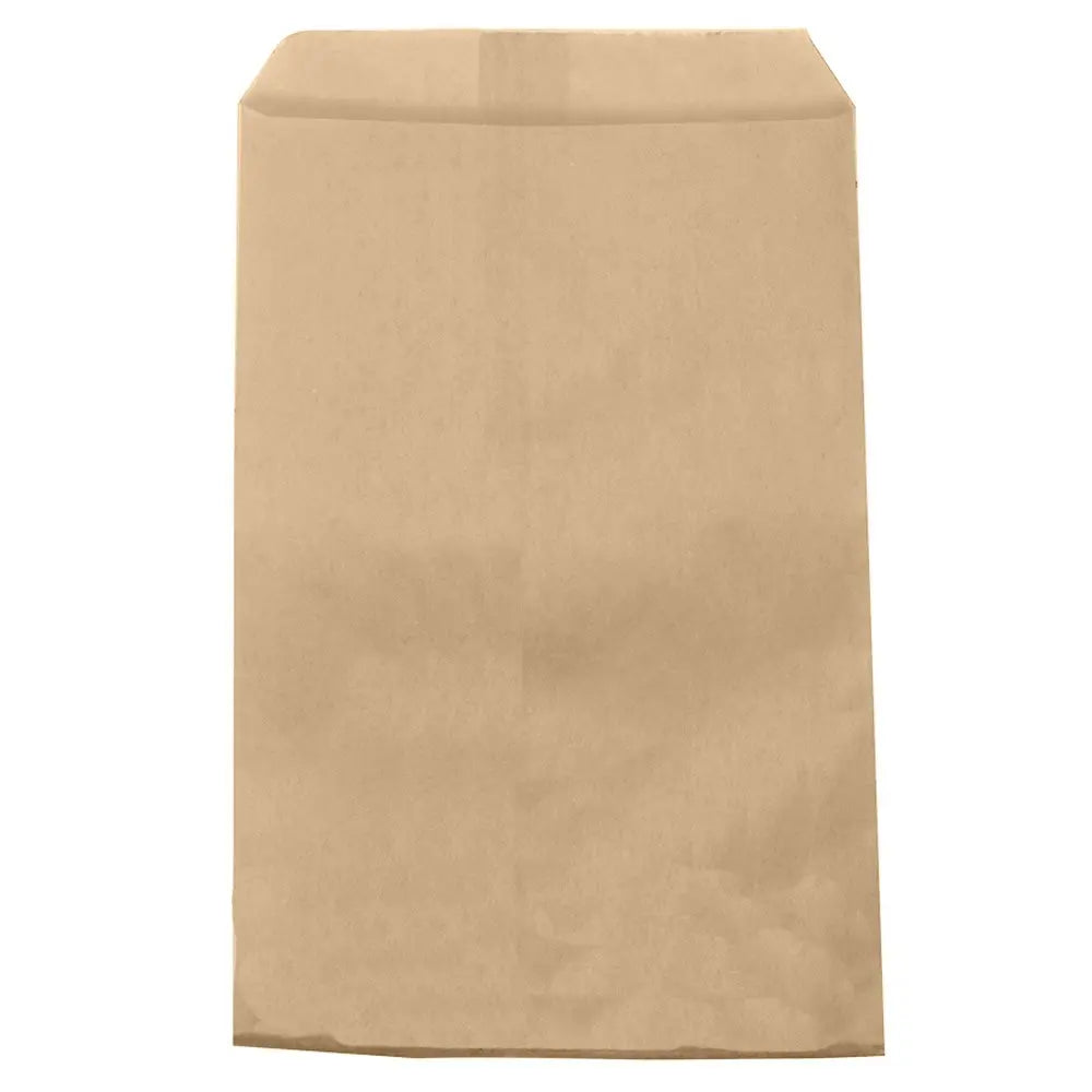 Brown Kraft Paper Gift Shopping Bags, 100 Per Pack, 4" x 6"