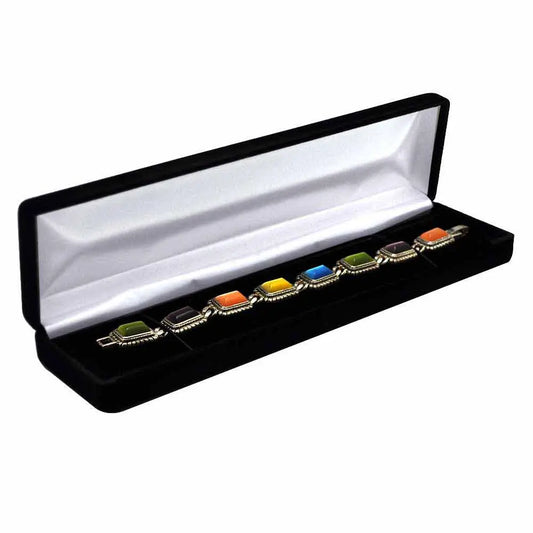 Black Premium Velvet Jewelry Bracelet or Watch Boxes