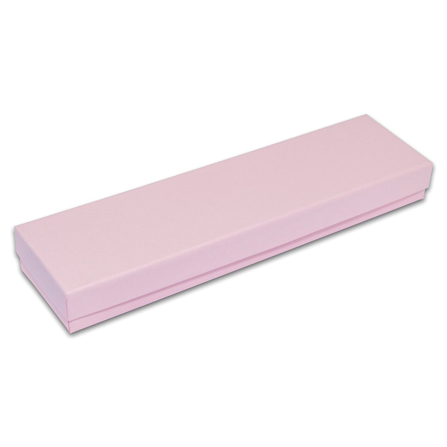 #82 - 8" x 2" x 1"H Pink Cotton Filled Box