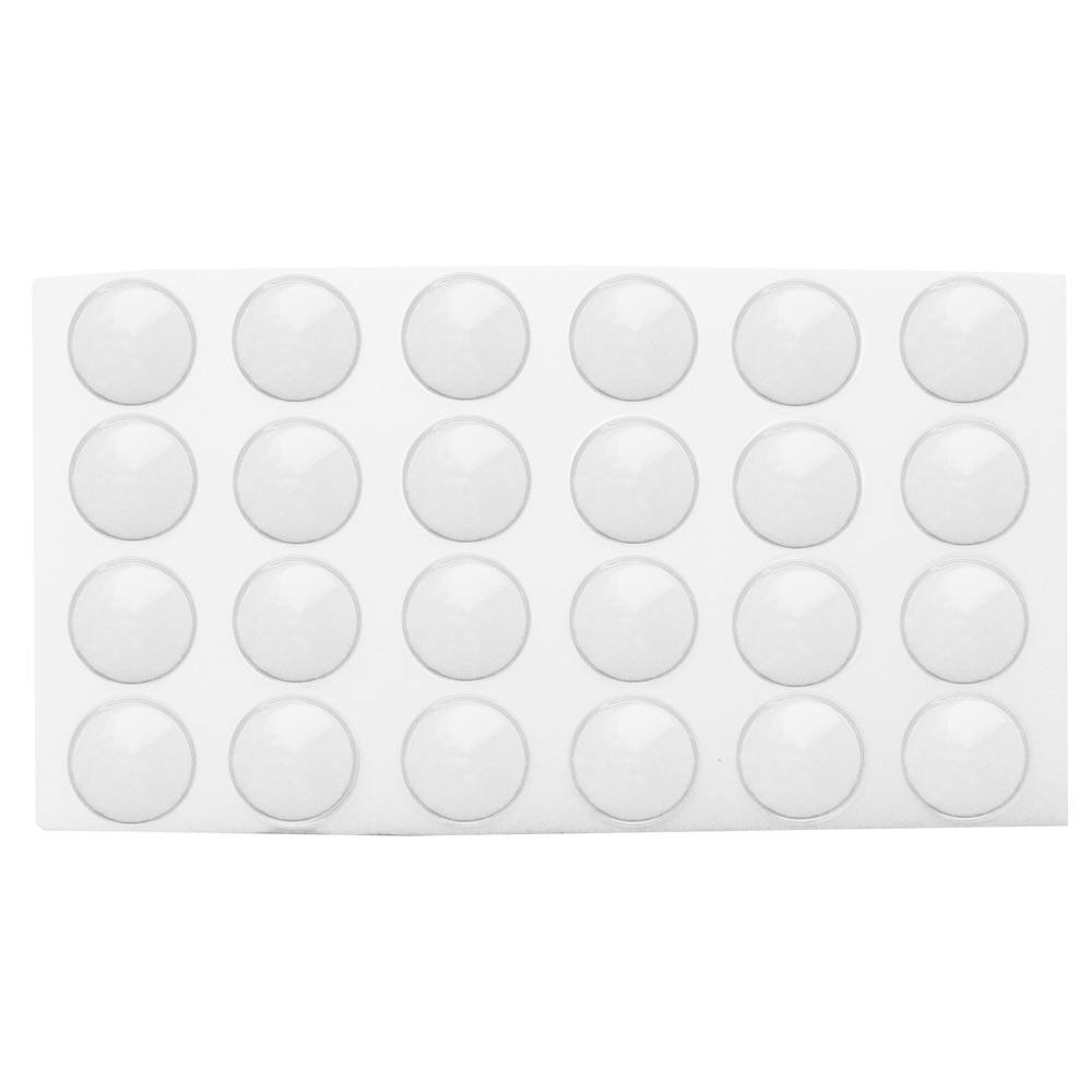Full Size White Foam 24 Acrylic Jar Gemstone Tray Liner