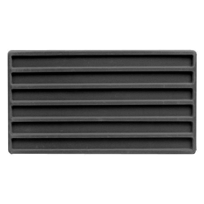 Full Size Black 6 Compartment Jewelry Bracelet Tray Liner Insert