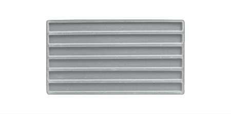 Full Size grey 6 Compartment Jewelry Bracelet Tray Liner Insert