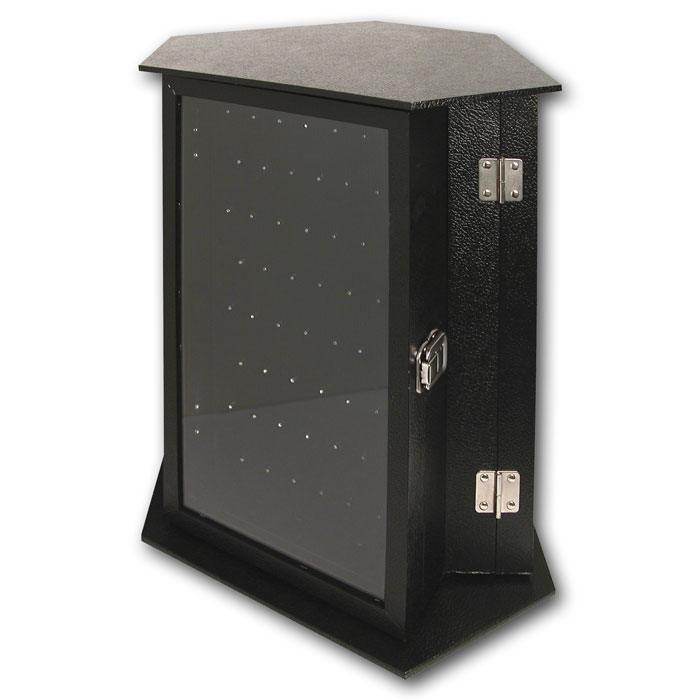 Rotating Body Jewelry Display Case with Locks, Holds 156 Pieces