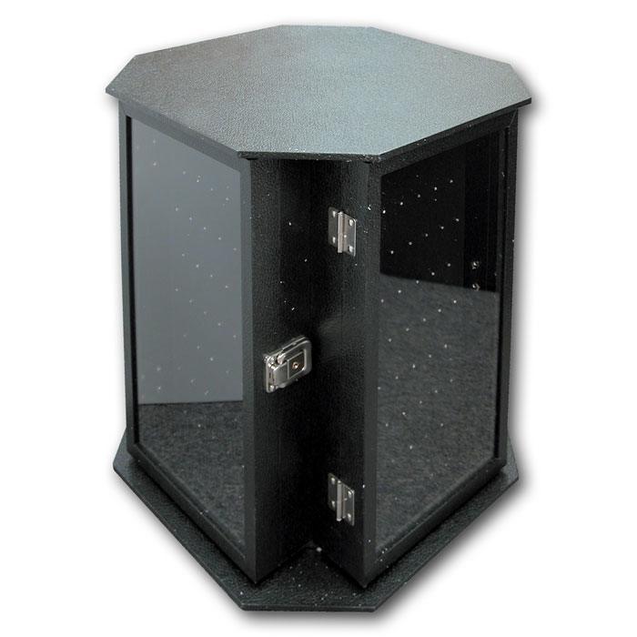 Rotating Body Jewelry Display Case with Locks, Holds 216 Pieces