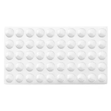 Full Size White Foam 50 Acrylic Jar Gemstone Tray Liner
