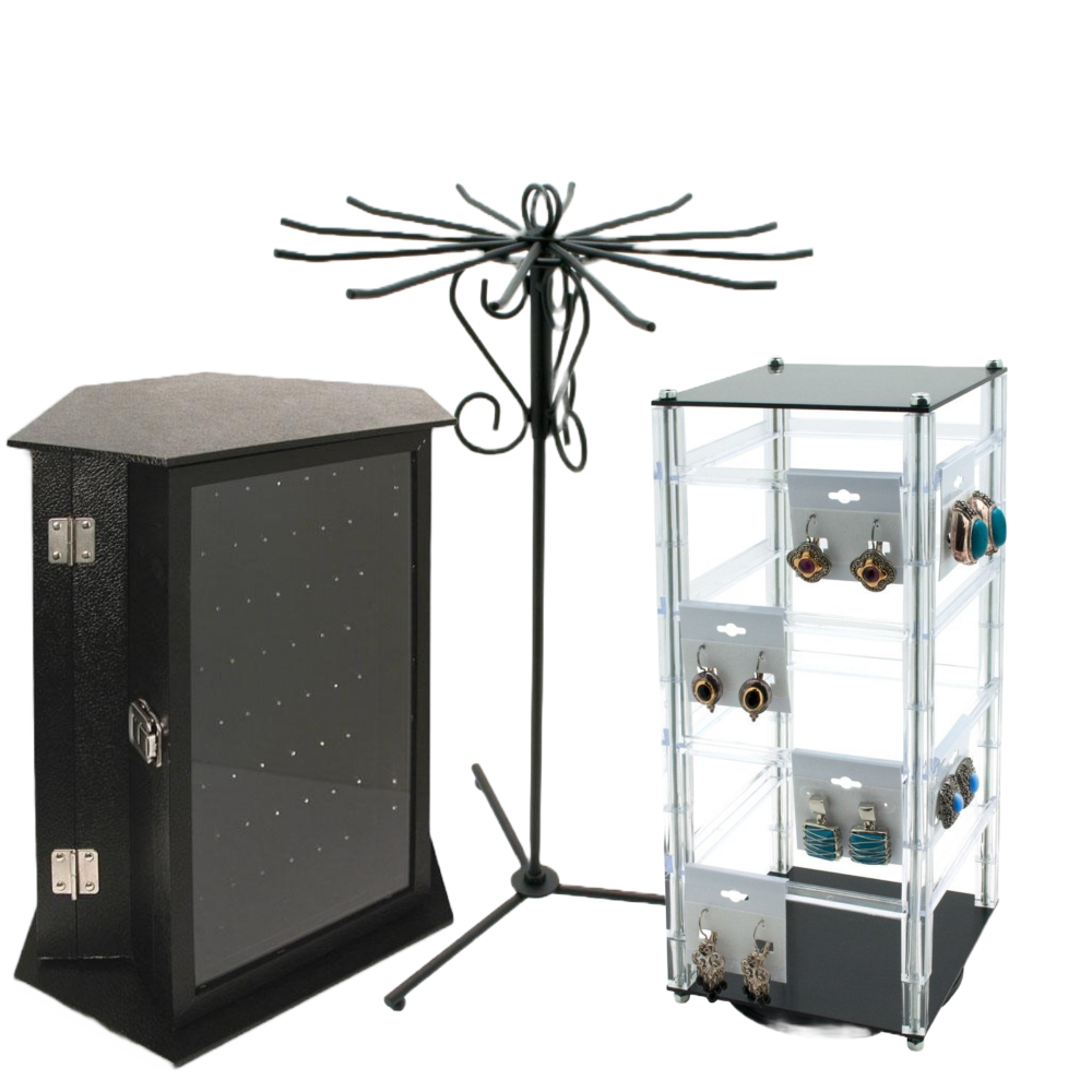 Rotating Counter Displays – Jewelry Displayz