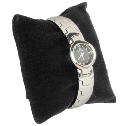 Black Velvet Jewelry Bracelet / Watch Pillow