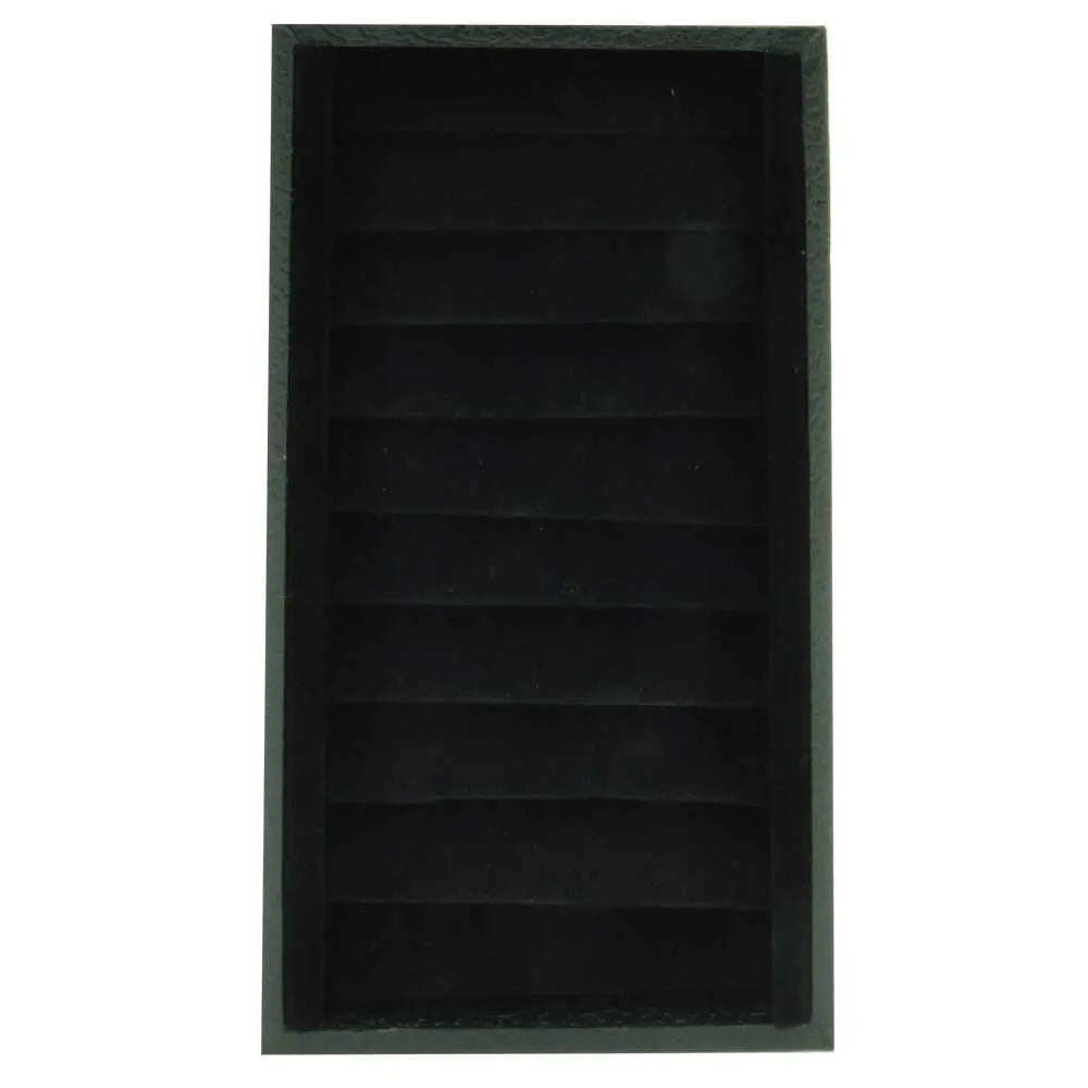 Black 9 Slot Jewelry Bangle Display Tray