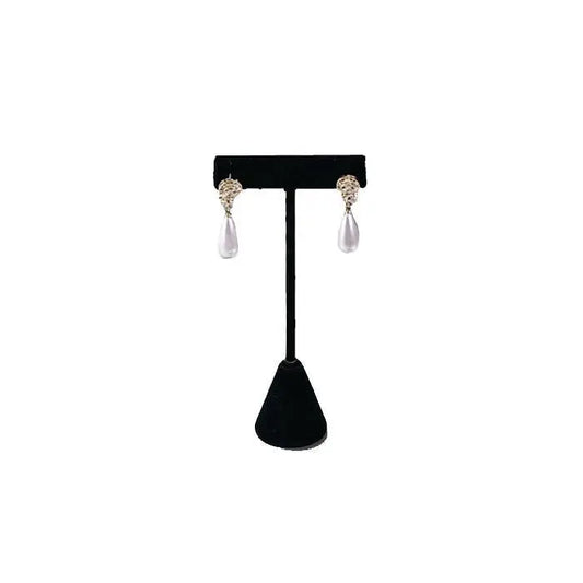 N'icePackaging 6-Pack 7.5 Tall - Black Velvet Free-Standing Earring T-Stand Display N'icePackaging 6-Pack 7.5 Tall - Black Velvet Free-Standing Earring T-Stand Display