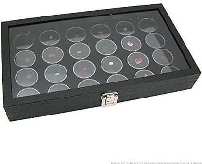 Jewelry Tray with Glass Lid