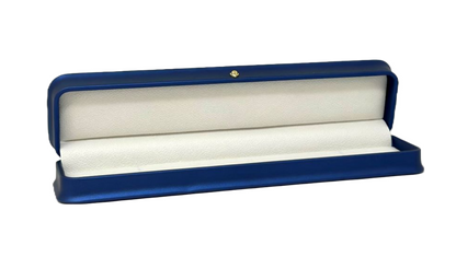 Aegean Blue Bracelet Jewelry Box-Premium PU Leather-Sued inside lining. Comes with outer packer