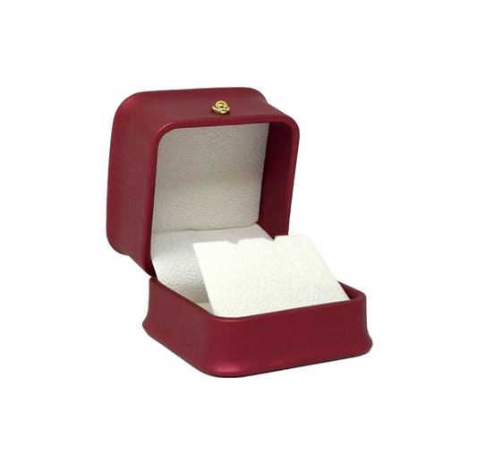 Crimson Red Earring Box