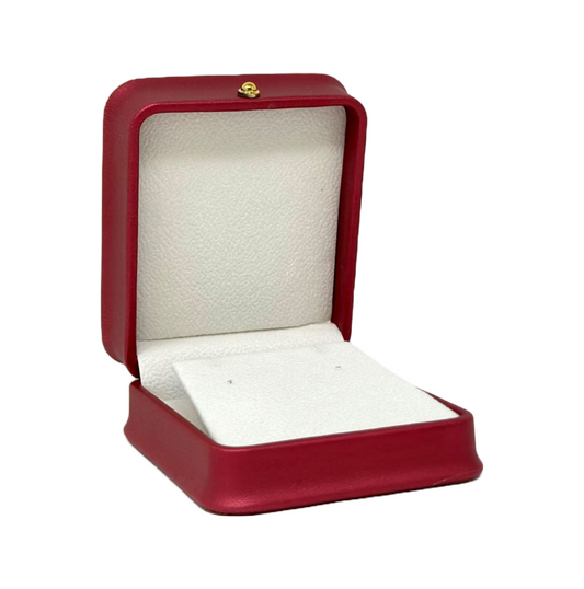 Crimson Red Earring/Pendant Box