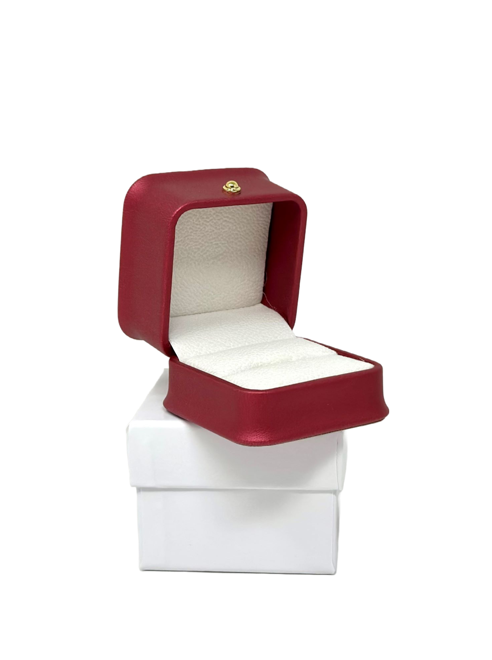 Crimson Red Ring Jewelry Box