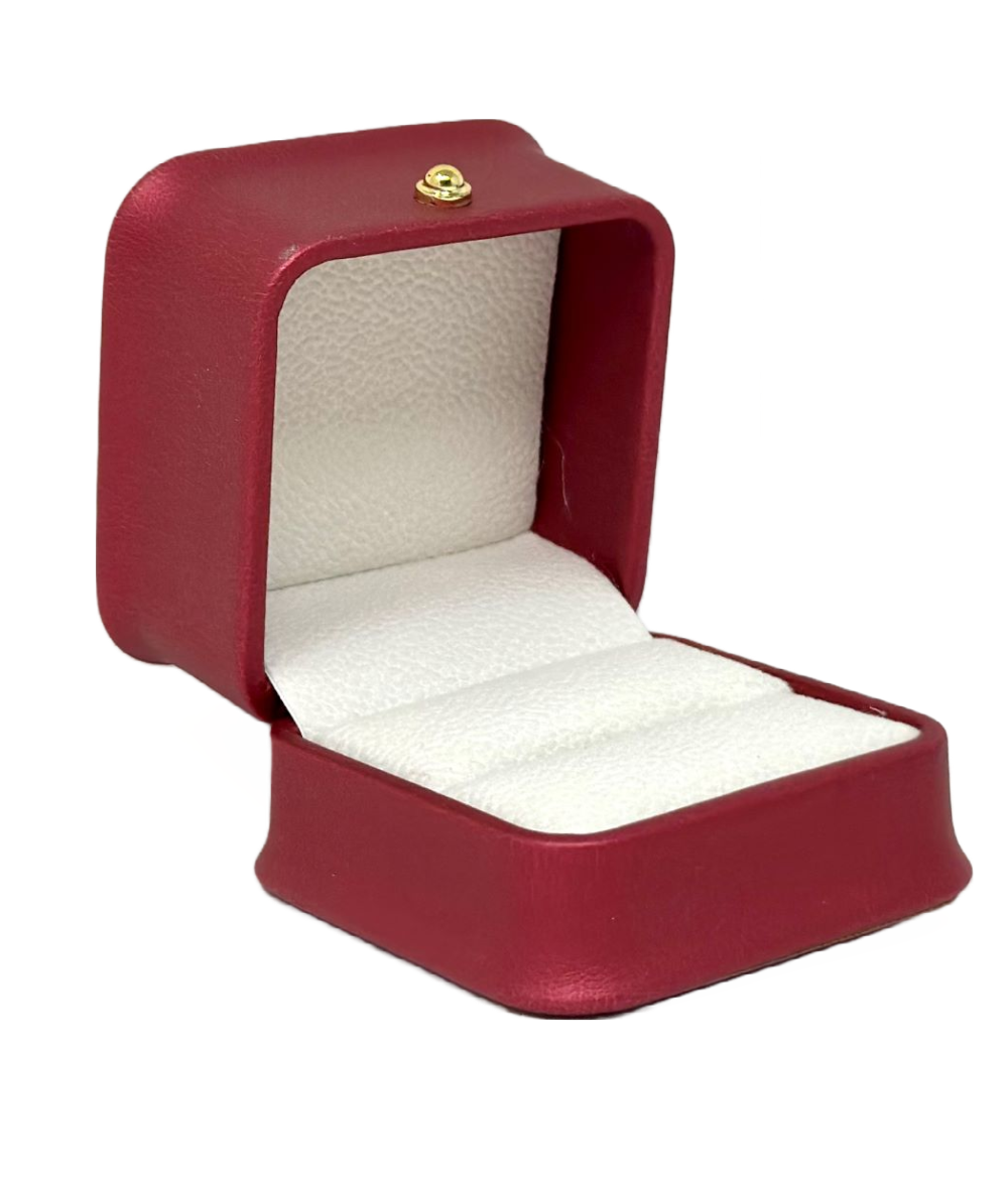 Crimson Red Ring Jewelry Box