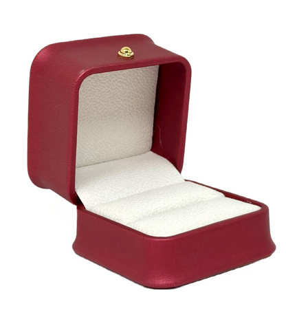 Crimson Red Ring Jewelry Box