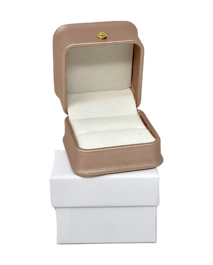 Rose Gold Ring Jewelry Box