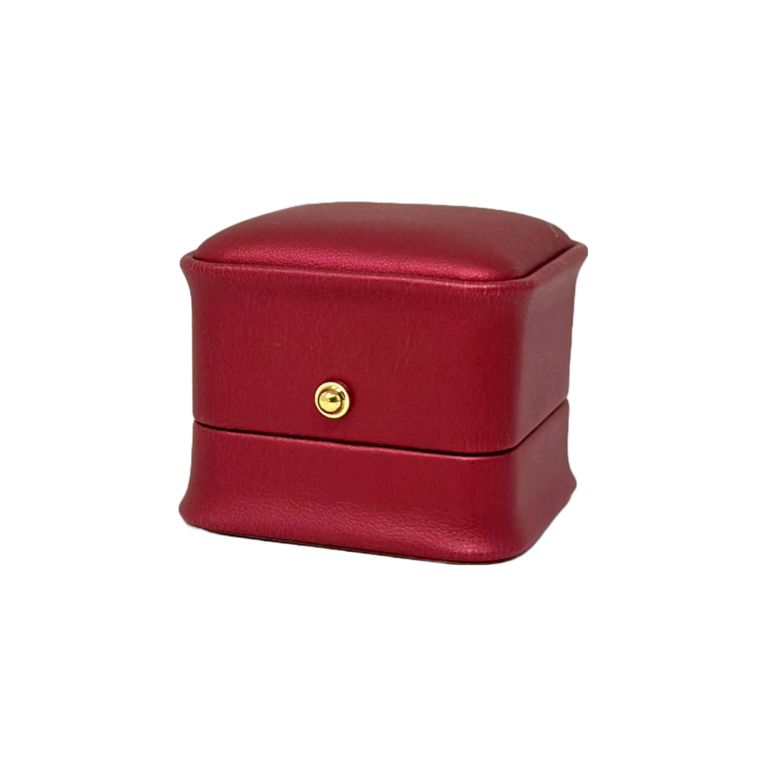 Crimson Red Ring Jewelry Box