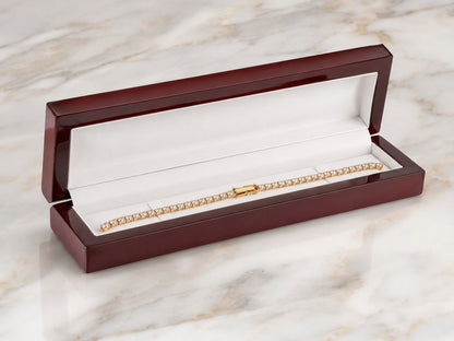 Red Rosewood Jewelry Bracelet Box
