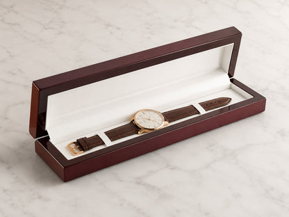 Red Rosewood Jewelry Bracelet Box