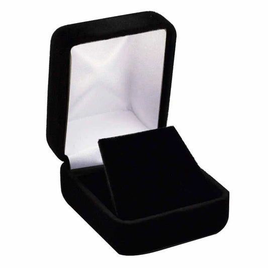 Black Premium Velvet Jewelry Earring Boxes