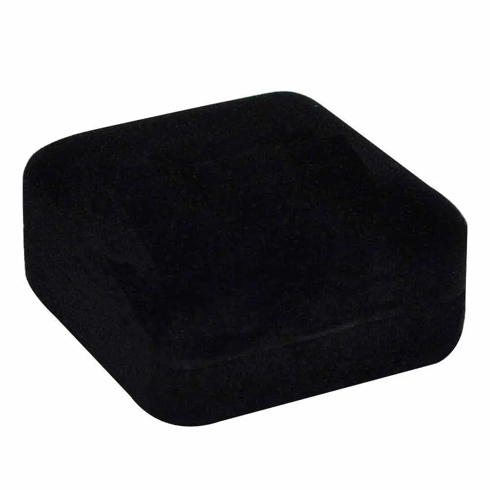 Black Premium Velvet Jewelry Pendant Gift Boxes
