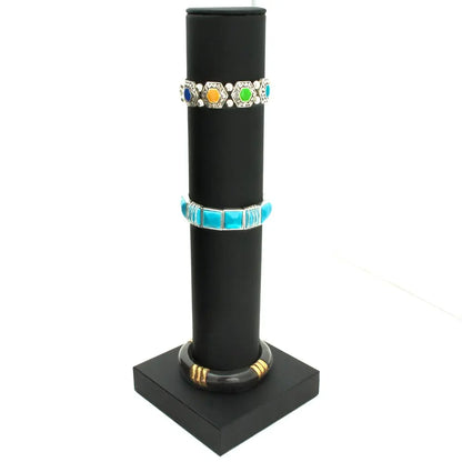Black Velvet Jewelry Bangle / Bracelet Display Stand