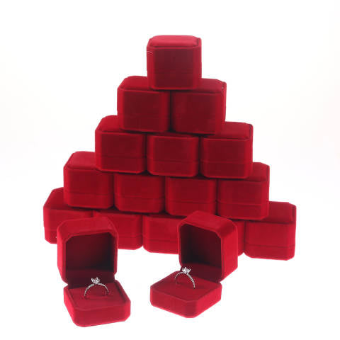 Red Velvet Ring Box