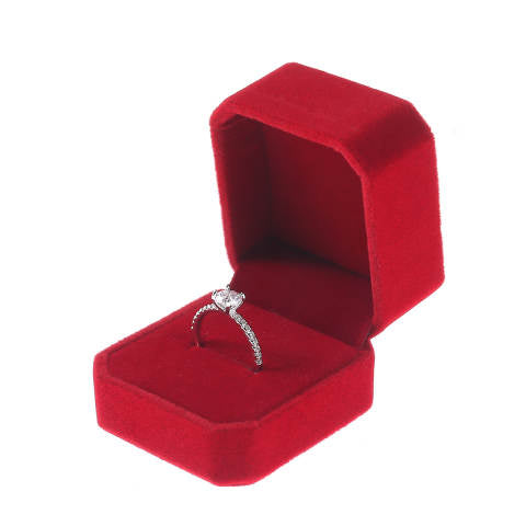 Red Velvet Ring Box
