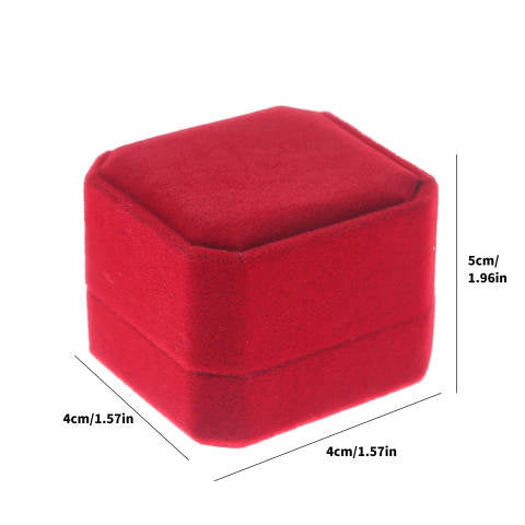Red Velvet Ring Box