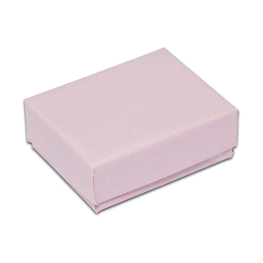 #10 - 1 7/8" x 1 1/4" x 5/8"H Pink Cotton Filled Box