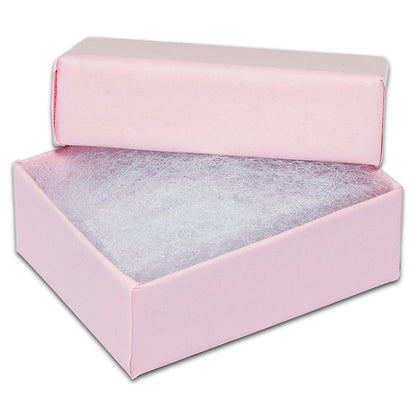 #11 - 2 1/8" x 1 5/8" x 3/4"H Pink Cotton Filled Box