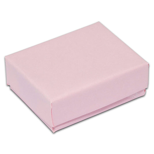 #11 - 2 1/8" x 1 5/8" x 3/4"H Pink Cotton Filled Box
