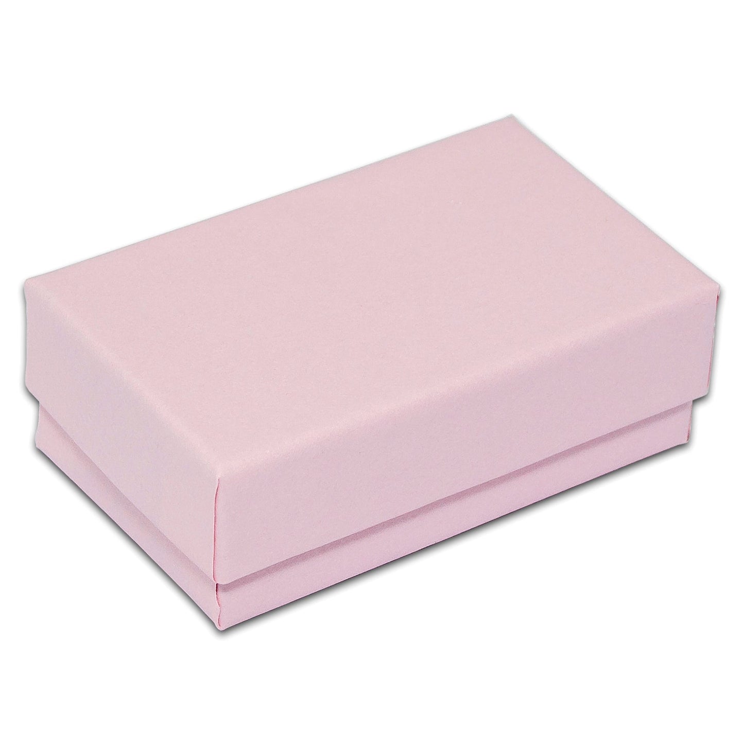 #21 - 2 5/8" x 1 1/2" x 1"H Pink Cotton Filled Box