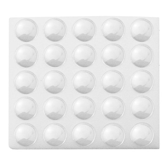 Full Size White Foam 25 Acrylic Jar Gemstone Tray Liner