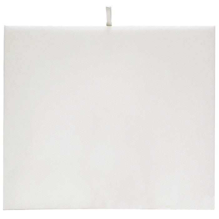 White Leatherette Half Size Jewelry Display Pad Tray Liner Insert