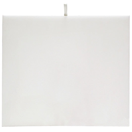 White Leatherette Half Size Jewelry Display Pad Tray Liner Insert