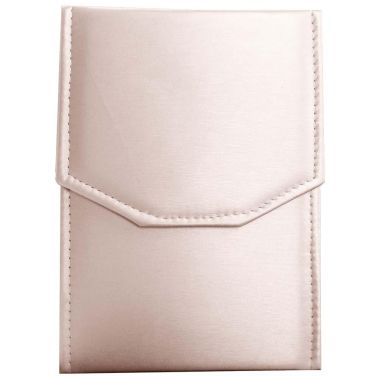 Champagne Pink Jewelry Necklace Presentation Folder 6 W" X 8 1/4 H"