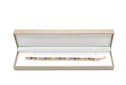 Luxury Linen Gold Bracelet, Watch Gift Box