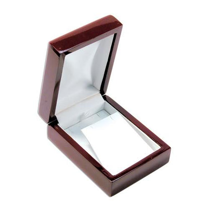 Red Rosewood Jewelry Pendant Packaging Boxes