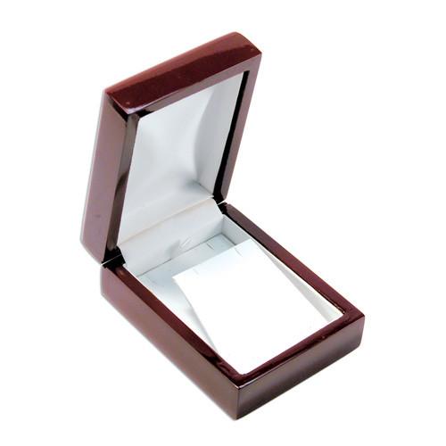 Red Rosewood Jewelry Pendant Packaging Boxes