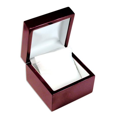 Red Rosewood Jewelry Bracelet or Watch Pillow Boxes
